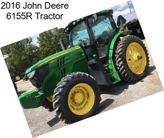 2016 John Deere 6155R Tractor