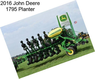 2016 John Deere 1795 Planter