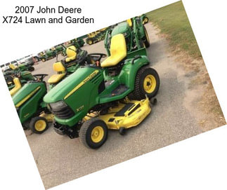 2007 John Deere X724 Lawn and Garden