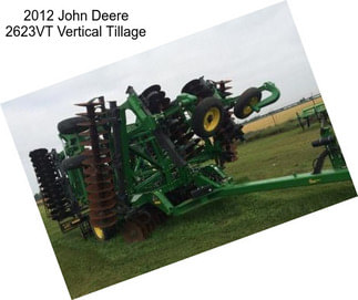 2012 John Deere 2623VT Vertical Tillage
