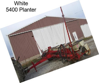 White 5400 Planter