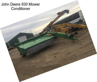 John Deere 930 Mower Conditioner