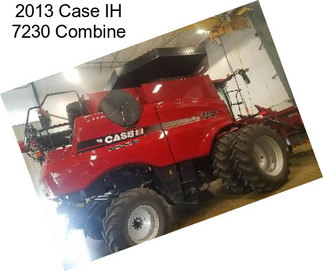 2013 Case IH 7230 Combine