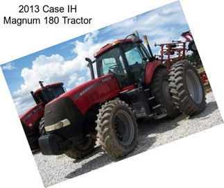 2013 Case IH Magnum 180 Tractor