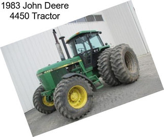 1983 John Deere 4450 Tractor