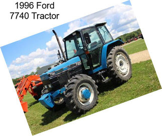 1996 Ford 7740 Tractor