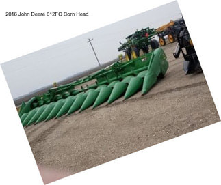 2016 John Deere 612FC Corn Head