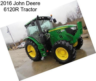 2016 John Deere 6120R Tractor