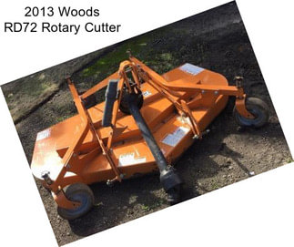 2013 Woods RD72 Rotary Cutter
