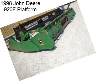 1998 John Deere 920F Platform