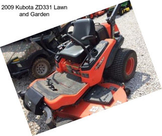 2009 Kubota ZD331 Lawn and Garden