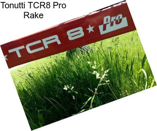 Tonutti TCR8 Pro Rake
