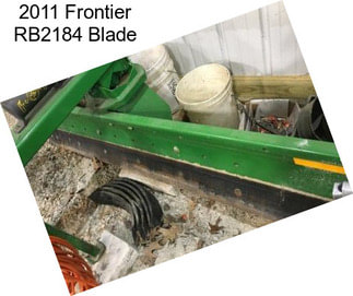 2011 Frontier RB2184 Blade