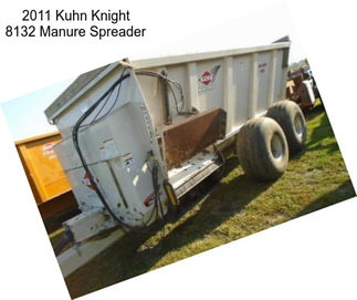 2011 Kuhn Knight 8132 Manure Spreader