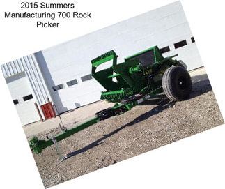 2015 Summers Manufacturing 700 Rock Picker