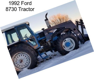 1992 Ford 8730 Tractor