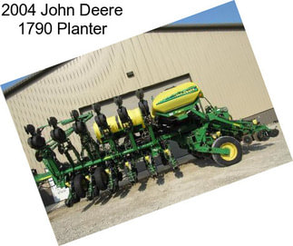 2004 John Deere 1790 Planter