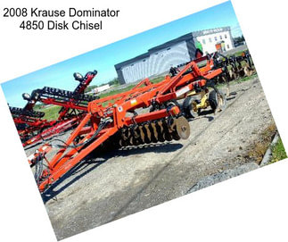 2008 Krause Dominator 4850 Disk Chisel