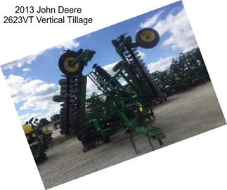 2013 John Deere 2623VT Vertical Tillage