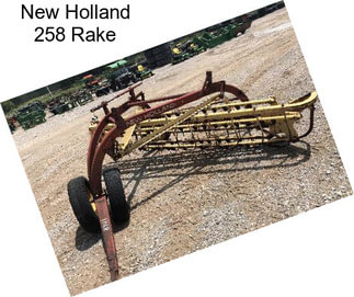 New Holland 258 Rake