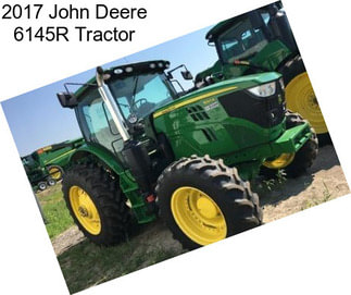 2017 John Deere 6145R Tractor