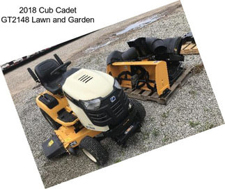 2018 Cub Cadet GT2148 Lawn and Garden