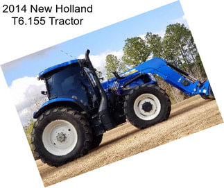 2014 New Holland T6.155 Tractor