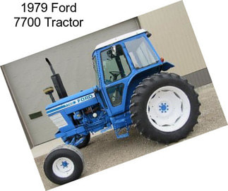 1979 Ford 7700 Tractor