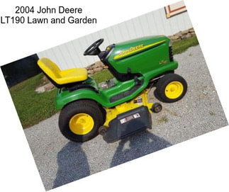 2004 John Deere LT190 Lawn and Garden