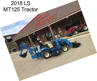 2018 LS MT125 Tractor