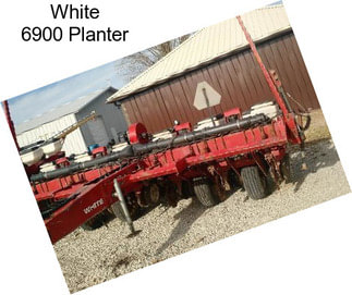 White 6900 Planter