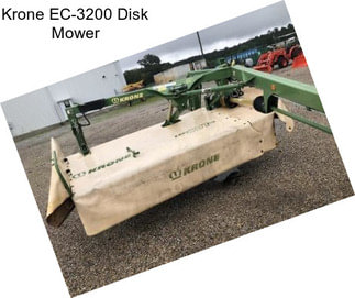 Krone EC-3200 Disk Mower