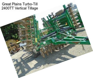 Great Plains Turbo-Till 2400TT Vertical Tillage