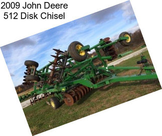 2009 John Deere 512 Disk Chisel