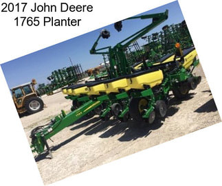 2017 John Deere 1765 Planter
