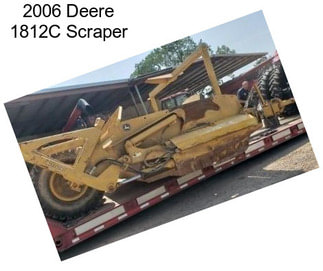 2006 Deere 1812C Scraper