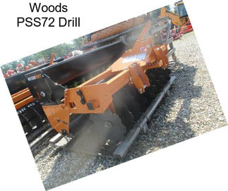 Woods PSS72 Drill