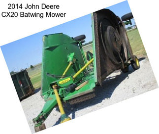 2014 John Deere CX20 Batwing Mower