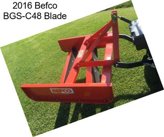 2016 Befco BGS-C48 Blade