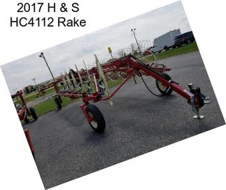 2017 H & S HC4112 Rake