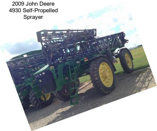 2009 John Deere 4930 Self-Propelled Sprayer