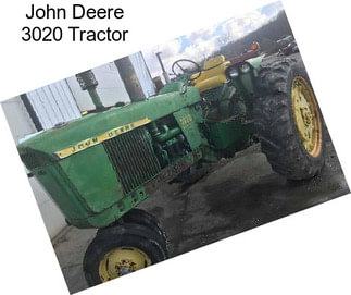 John Deere 3020 Tractor