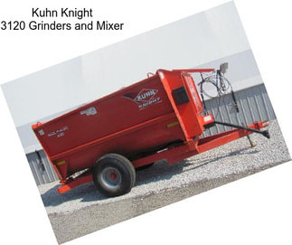 Kuhn Knight 3120 Grinders and Mixer