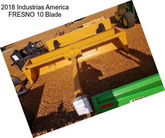 2018 Industrias America FRESNO 10 Blade