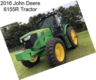 2016 John Deere 6155R Tractor