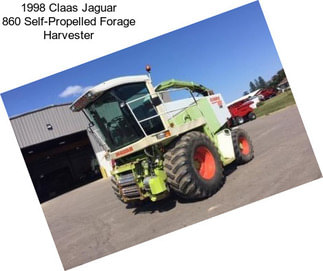 1998 Claas Jaguar 860 Self-Propelled Forage Harvester