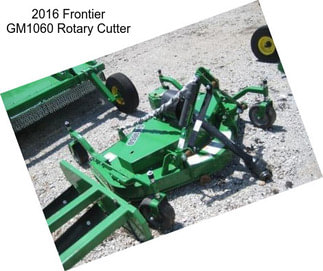 2016 Frontier GM1060 Rotary Cutter