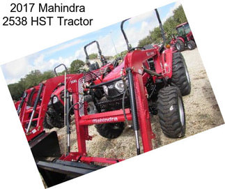 2017 Mahindra 2538 HST Tractor