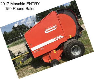 2017 Maschio ENTRY 150 Round Baler