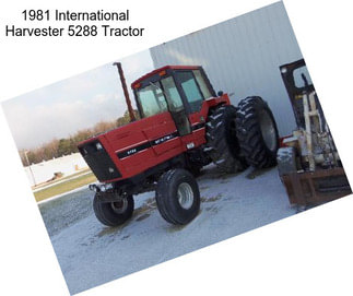 1981 International Harvester 5288 Tractor